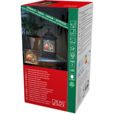 Konstsmide havas LED-lámpás télapó szánon 1 LED melegfehér karácsonyfa izzósor