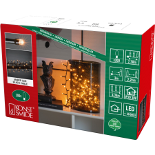 Konstsmide micro LED-es fényfüzér Cluster 200 LED karácsonyfa izzósor