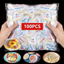 Konyhai frissentartó tárolóhuzat csomag 100 db, Színes konyhai eszköz
