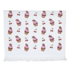  Konyhai kéztörlő 40x66cm, pamut, Cherry Cupcakes konyhai eszköz