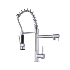 Konyhai mosogató csaptelep, Blackswan, M114 típus 2 üzemmóddal, króm, 49 cm csaptelep