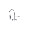  Konyhai mosogató csaptelep, Blackswan, M2 típus, króm modell fali rögzítéssel és 2 üzemmóddal, méret 44 cm