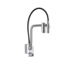  Konyhai mosogató csaptelep, Blackswan, M373 típus, króm modell, tisztított víz kivezetéssel és mobil zuhannyal 2 üzemmóddal, 49 cm méret