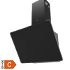  Konyhai páraelszívó CYCLONE 60 cm, fekete üveg