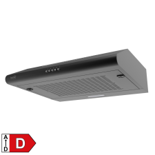  Konyhai páraelszívó HURRICANE 60 cm, 2 motoros, fekete páraelszívó