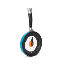  Konyhai serpenyő falióra - Kék falióra