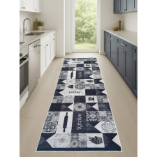  Konyhai szőnyeg Gordon 60x180cm Sweet Kitchen Black lakástextília