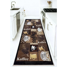  Konyhai szőnyeg Gusto 80x200cm Barna csészés kávés lakástextília
