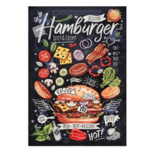  Konyhai Szőnyeg Hamburger mintával 60x180cm lakástextília