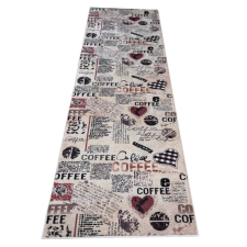  Konyhai Szőnyeg Kávé mintával | Bézs 80x150 lakástextília