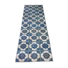  Konyhai Szőnyeg kék csempe mintával 80x150cm lakástextília