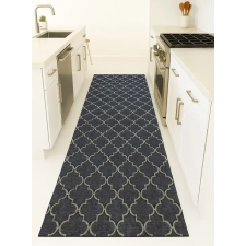  Konyhai szőnyeg Lux Mat 65x200cm  Morokko mintás Szürke lakástextília