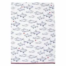  Konyharuha - 50x70cm - Sea and Fish lakástextília