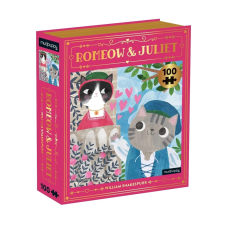 könyv macskák: rómeó és júlia puzzle 100 darabos puzzle, kirakós