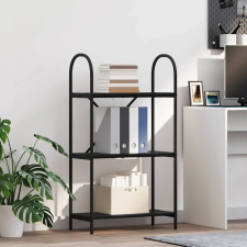  Könyvespolc Musta tammi 60 x 30 x 109 cm Faanyag bútor
