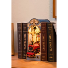  Könyvkuckó Időutazás 3D fa puzzle modell - Book Nook puzzle, kirakós