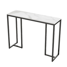  Konzolasztal, modern kialakítás, márvány teteje, BLB bútor
