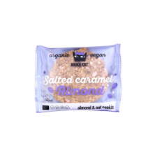 Kookie Cat bio vegán mandulás zabkeksz sós karamell 50 g csokoládé és édesség