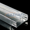 Kopos NKZIN 50X125X1.25 S Kábeltálca integrált végződéssel, zárt