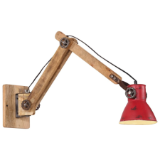  kopott piros fali lámpa 25 W 96x15x20 cm E27 világítás