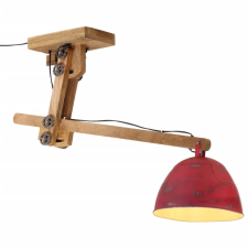 kopott piros mennyezeti lámpa 25 W 105x30x65-108 cm E27 világítás