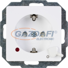 Kopp 136702010 HK 05 dugalj kapcsolható fehér földelt Süllyesztett 250V 16A IP20 villanyszerelés