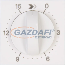 Kopp 313429152 HK07 fedlap mechanikus időkapcsolóhoz 15 perc, fehér Süllyesztett villanyszerelés