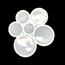  Kör alakú nyalóka, 18×11 cm sütés és főzés