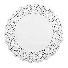  Kör alakú tortacsipke, tortapapír – 24 cm - 20 darab sütés és főzés