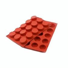 Kör szilikon sütőforma-15 adagos 17x29,5cm sütés és főzés