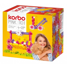 Korbo Pink építőkocka szett barkácsolás, építés
