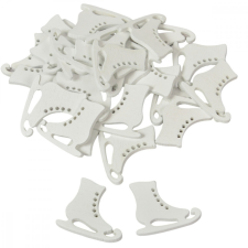  Korcsolya fa fehér 3cm 30db-os dekorációs kellék