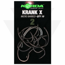  Korda Horog Krank X Hook pontyos horog (KKRX8) horog