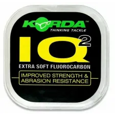 Korda IQ Extra Soft Fluorocarbon Hooklink 10lb horgászzsinór
