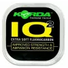Korda IQ Extra Soft Fluorocarbon Hooklink 20lb - fluorocarbon bojlis horogelőke