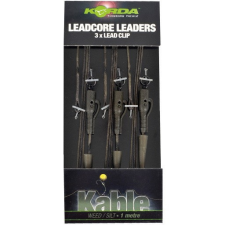  Korda Leadcore Leaders Hybrid 3db süllyedő előkeszett (LLHCW) horgászkiegészítő