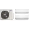 Korel Nexo multi-split klíma szett, 5,3 kW K2OE-18HFN8 kültéri + 2db 2,6 kW KOR32-09HFN8-IX beltéri, csepptálca és karterfűtéssel
