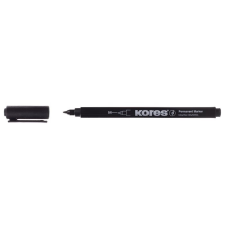 KORES Alkoholos marker, CD/DVD, 1 mm, KORES, fekete filctoll, marker