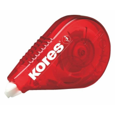 KORES Hibajavító roller, 4,2 mm x 15 m, KORES "Roll On", piros hibajavító