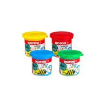 KORES Magic Clay Levegőre száradó gyurma 4x40g - Vegyes szín (34241) gyurma