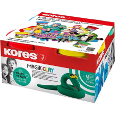 KORES Magik Clay LOLLIPOPZ, 4× 40 g kreatív és készségfejlesztő