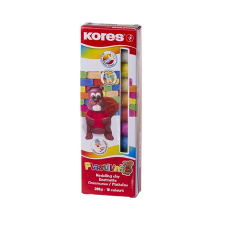 KORES Plastilina Gyurma 200 g - 10 szín (34010) gyurma
