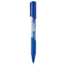 KORES &quot;K6-M&quot; 0,7 mm nyomógombos kék golyóstoll toll