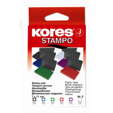 KORES Stampo Bélyegzőpáran - Fekete (71575) bélyegző