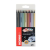 KORES Színes ceruza készlet, háromszögletű, KORES Kolores Style Metallic, 12 metál szín (IK93316)