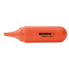 KORES Szövegkiemelő, 0,5-5 mm, KORES, narancssárga filctoll, marker