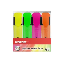 KORES szövegkiemelő készlet 0,5-5 mm 4 szín (36140) (ko36140) filctoll, marker