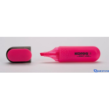 KORES Szövegkiemelő rózsaszín 10db/csom filctoll, marker