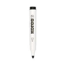 KORES Tábla- és flipchart marker, 3-5 mm, kúpos, &quot;Marka&quot;, fekete filctoll, marker