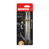 KORES Zseléstoll készlet, 1,0 mm, kupakos, háromszögletű, KORES "K11", arany/ezüst